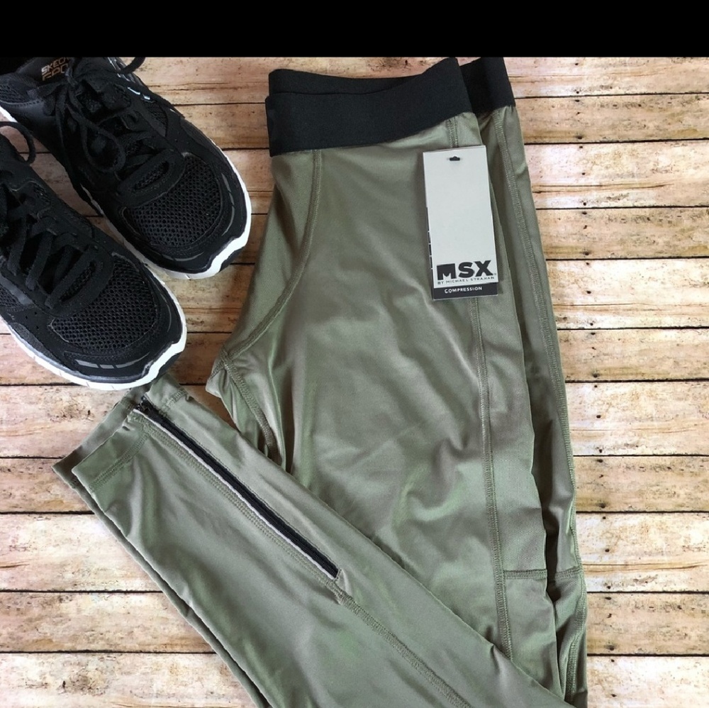 Michael strahan compression pants
